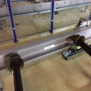 Flat Belt ERO Joint®  HP on skid conveyor